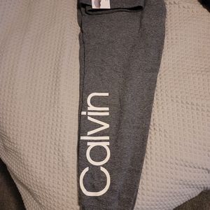 Calvin Klein Joggers...gray size small